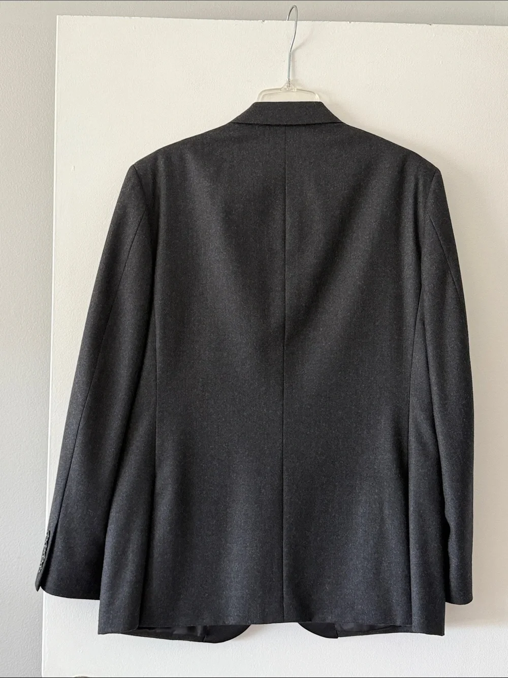J.Crew Ludlow Tuxedo Suit Gray Wool Vitale Barberis Canonico 42R 34x30 Slim
